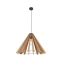 Designerska lampa wisząca w stylu eco TK 6611 z serii ERIS WOOD