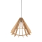 Designerska lampa wisząca w stylu eco TK 6611 z serii ERIS WOOD - 4