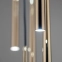 Efektowna lampa wisząca na antresolę TK 10118 z serii PIANO BLACK GOLD - 3