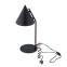 Nowoczesna lampka stołowa - stożek TK 16009 z serii CONO BLACK - 8