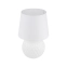Elegancka, biała lampka stołowa TK 16046 z serii SANTANA WHITE - 4