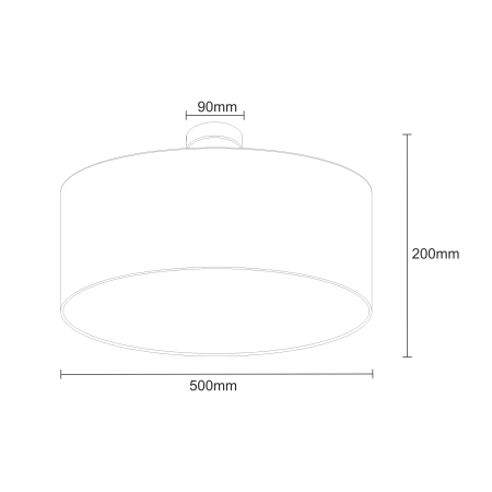 Lampa wisząca HP1392-500-BL+PB z serii ANDREA 2