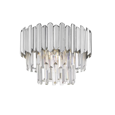 Elegancka lampa sufitowa z kryształkami C0535-05B-F4AC z serii GLADIUS