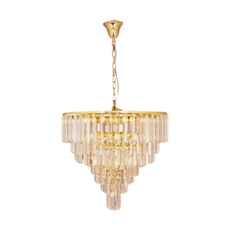 Kryształowa lampa do wnętrza glamour ZM 17701/20-GLD z serii VERSAILLES