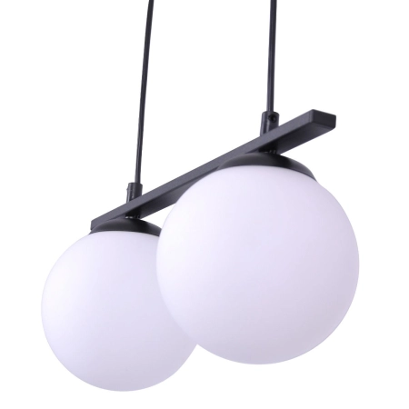 Podwójna, kulista lampa wisząca do jadalni ZM 1208 z serii GLOBE - 4