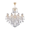 Kryształowy żyrandol w stylu glamour ZM 14004/8-GLD z serii CHATEAU